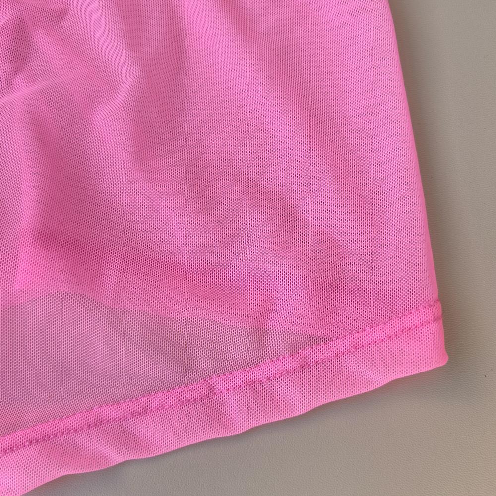 Boxer JOCKMAL da uomo, in mesh ultrasottile, traspirante, semi-trasparente, sexy, a vita bassa, tinta unita, casual, da indossare tutti i giorni, pantaloncini da allenamento