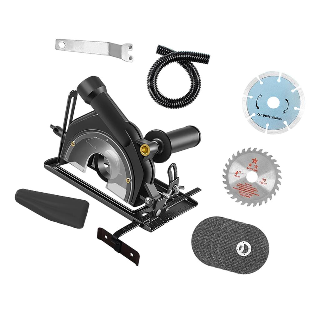 Upgraded Angle Grinder Stand Fixed Grinder Holder Sliding Handle Bracket Adjustable Angle Grinder Machine Base