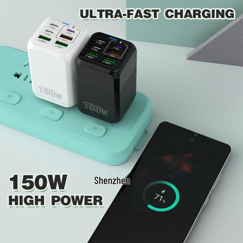 Ultra Fast 150W Multi-Port Charger with All-Protocol Support