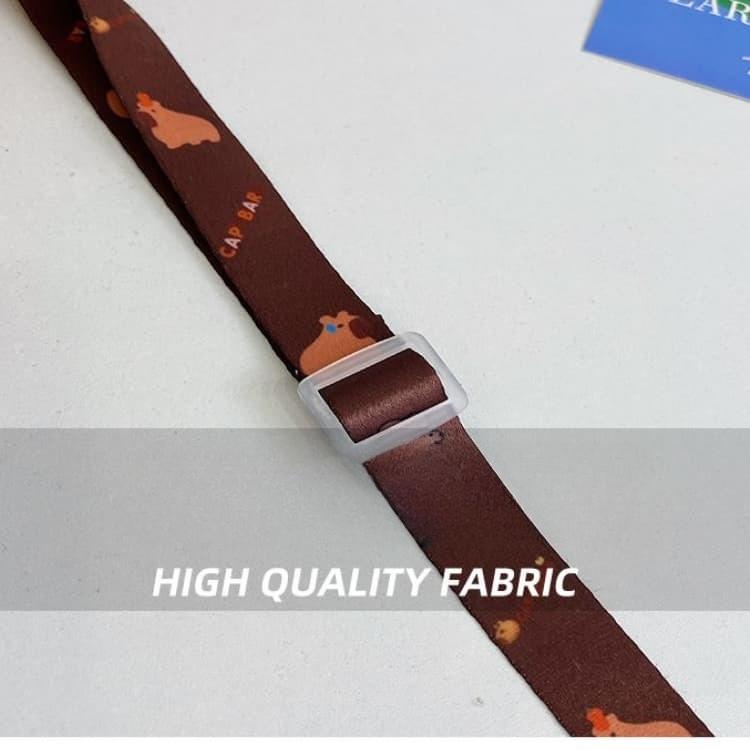 New Plush Cartoon Capybara Bag Portable Shoulder Bag