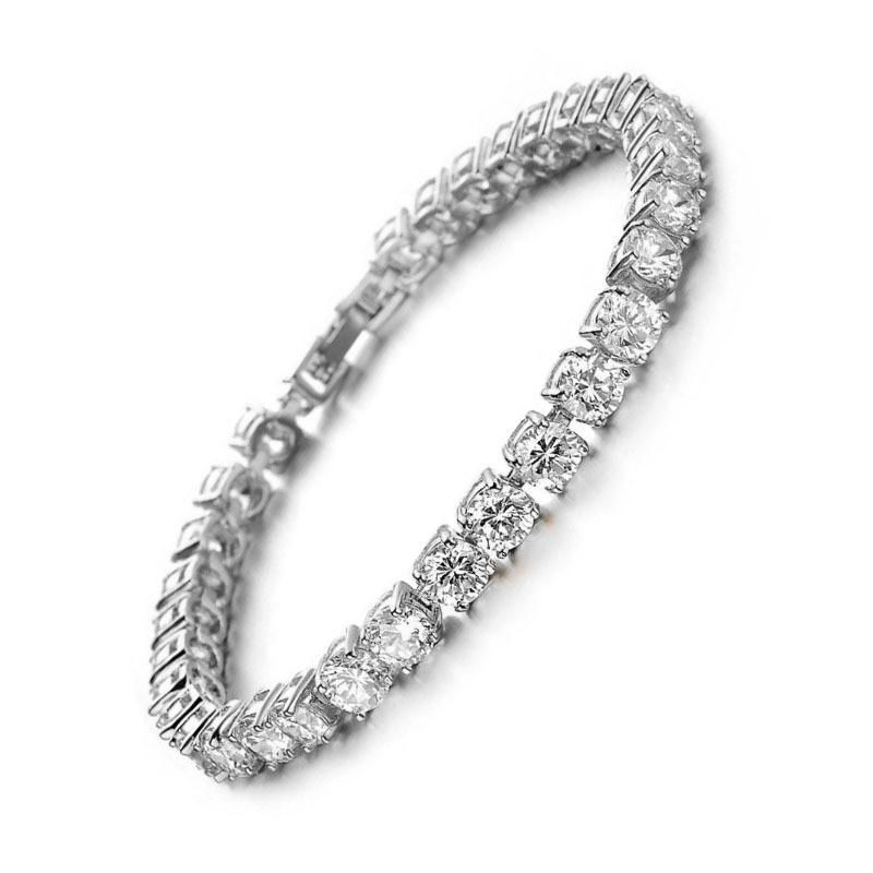 Stylish Unisex Geometric Hip-hop Claw Chain Bracelet With Rhinestones Trendy Fashion Jewelry