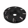 Hoof Trimming Disc Professional 8 Teeth Steel Livestock Hoof Trimming Plate for Livestock Sheep Cattles Horses Cow Hoof