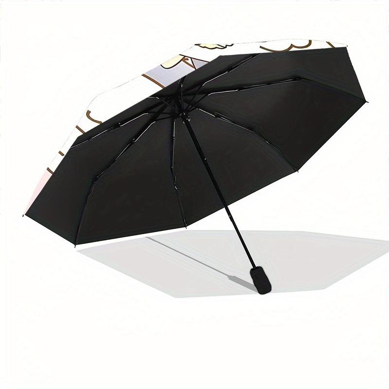 Soft Cinnamoroll Automatic Opening and Closing Umbrella - Suitable for Various Occasions, Outdoor Activities, Lightweight and Durable Automatic Foldin