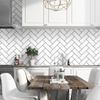 Nordic Brick Peel and Stick Wallpaper Trellis Removable Wallpaper Self Adhesive Wall Covering Modern Trellis Wallpaper Decor