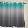 Stripe Gradient Duck Green Grey Modern Window Curtains for Living Room Bedroom Curtain Kitchen Treatment Blinds Drapes