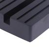 Universal Car Lift Jack Stand Rubber Pads Black Rubber Slotted Floor Jack Pad Frame Rail Adapter