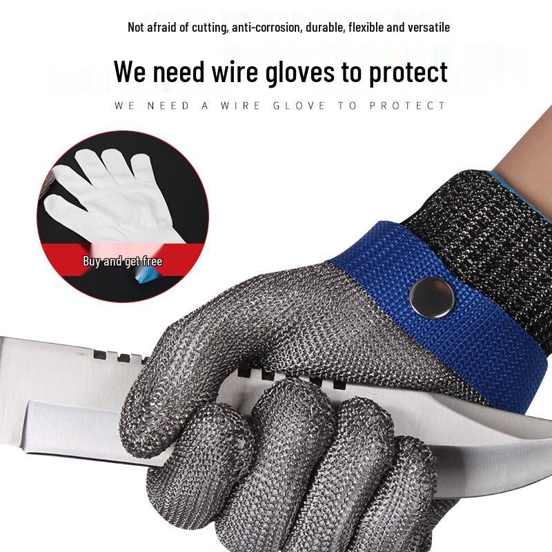 XunJing Level 5 Anti-Cut Stainless Steel Gloves