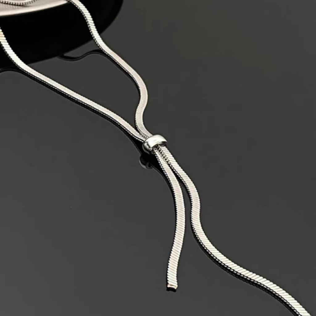 Adjustable Long Necklace for Women Chain Choker Necklaces Charm Neckwear Stylish and Eye Catching Jewelry Gift