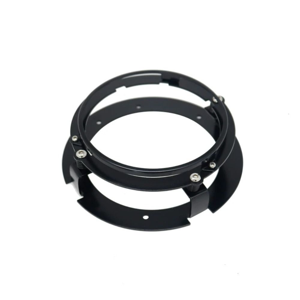 Kit de Support de Phare Rond 5,75 pouces Support de Montage de Phare Accessoires pour Motocyclettes