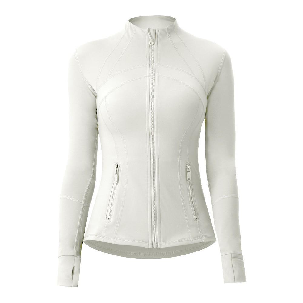 Women's Slim-Fit Double-Sided Brushed Yoga Jacket
