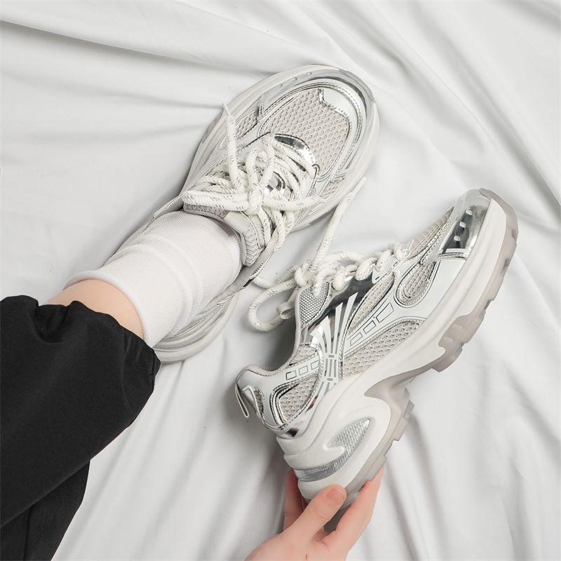 

МОДНАЯ ОБУВЬ, мужские дышащие спортивные кроссовки, спортивные кроссовки для бега, уличные женские теннисные кроссовки для тренажерного зала 35 серый