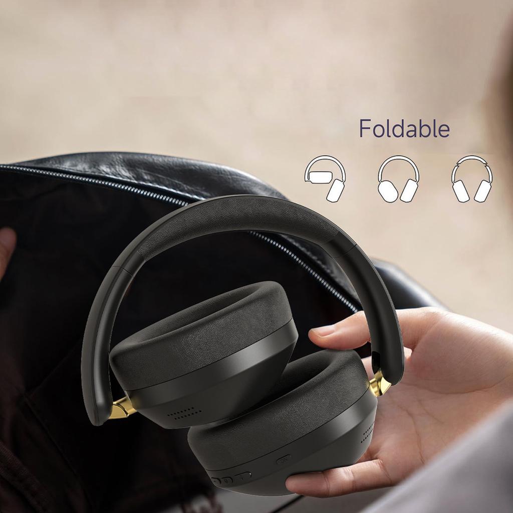 Słuchawki bezprzewodowe nauszne X22 Max Bluetooth ANC - czarne