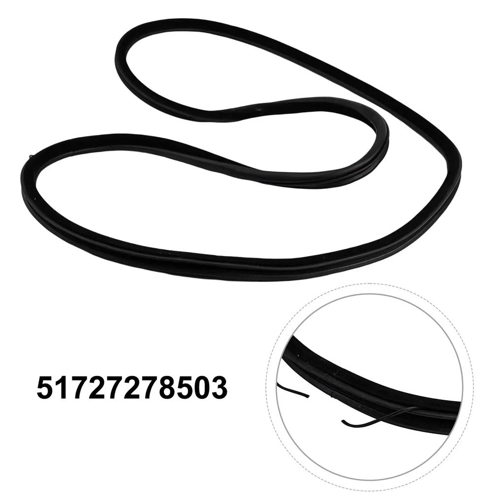 1x Automotive Front Door Body Rubber Sealing Strip Seal For BMW 5' F10 F18 LCI 520 528 535 51727278503 Car Interior Accessories