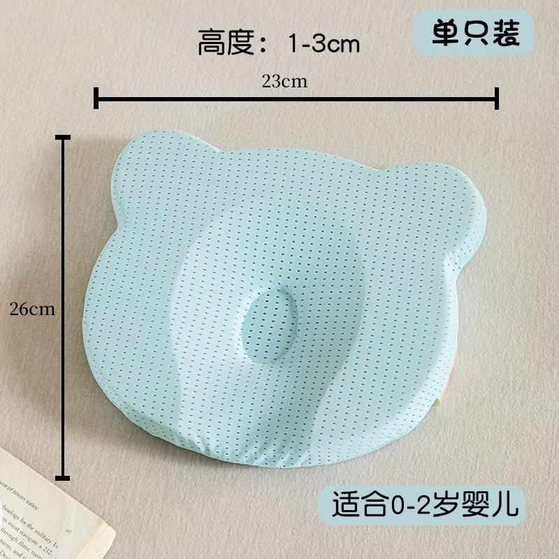Almofada Modeladora de Silicone para Bebê Recém-Nascidos 0-24 Meses Suporte Anti-Cabeça Chata Posicionador de Sono Roupa de Cama para Bebê