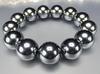 [Sekimachi] AAA High-Purity Terahertz Stone 18mm Bracelet, Extra Large Beads, Impressive Men's Prayer Beads
