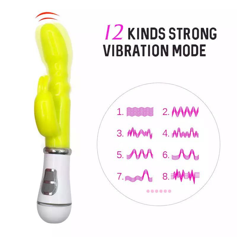 2022 New Multi Speed Powerful Rabbit Vibrator Clitoris Stimulator G-point Massager Female Sex Toy Female Masturbation Sex Store