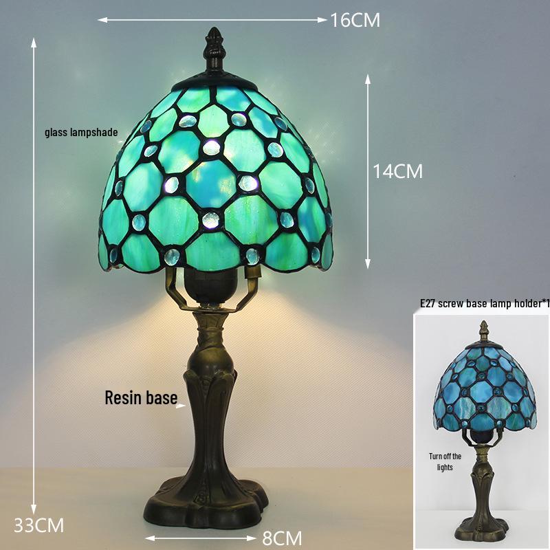 European Retro Dimmable Desk Lamp for Study, Cafe, or Bedroom