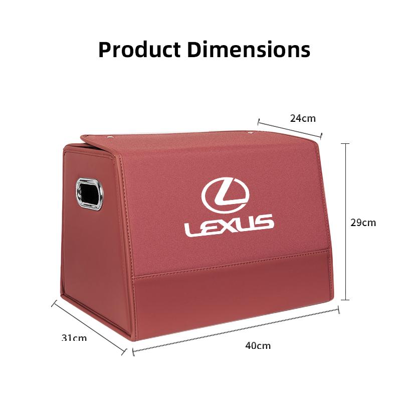 Car Trunk Storage Box Portable Large Capacity Storage Bag For Lexus GS IS LS500h ES260 ES300h RX350h NX260 UX260 LM LC RZ450e TX