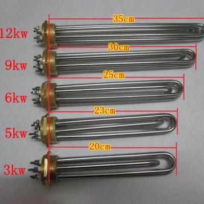 Tube de Chauffage Solaire Électrique en Acier Inoxydable DN40 Zhuchuang Jingpin