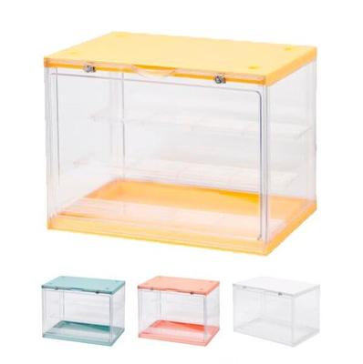 Acrylic Case with Comes with Japanese and Is Available In Four Stackable Storage and Display Case for Miniature Cars and Small Also Includes Acrylic