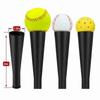 Height 23 to 39 inches Baseball Batting Tee Portable Hitting Training Tee  Training Practice