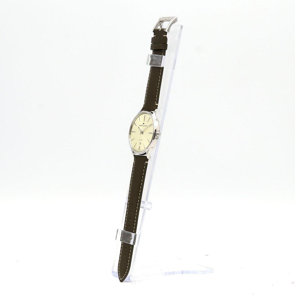 Used [New] Hamilton Jazzmaster Thinline Auto H38525811 SS Automatic Winding