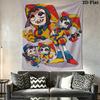 Psychedelic Pop Art Circus Tapestry Fashion Print Background Cloth Homestay Soft Decoration Tapestry Gift Soft