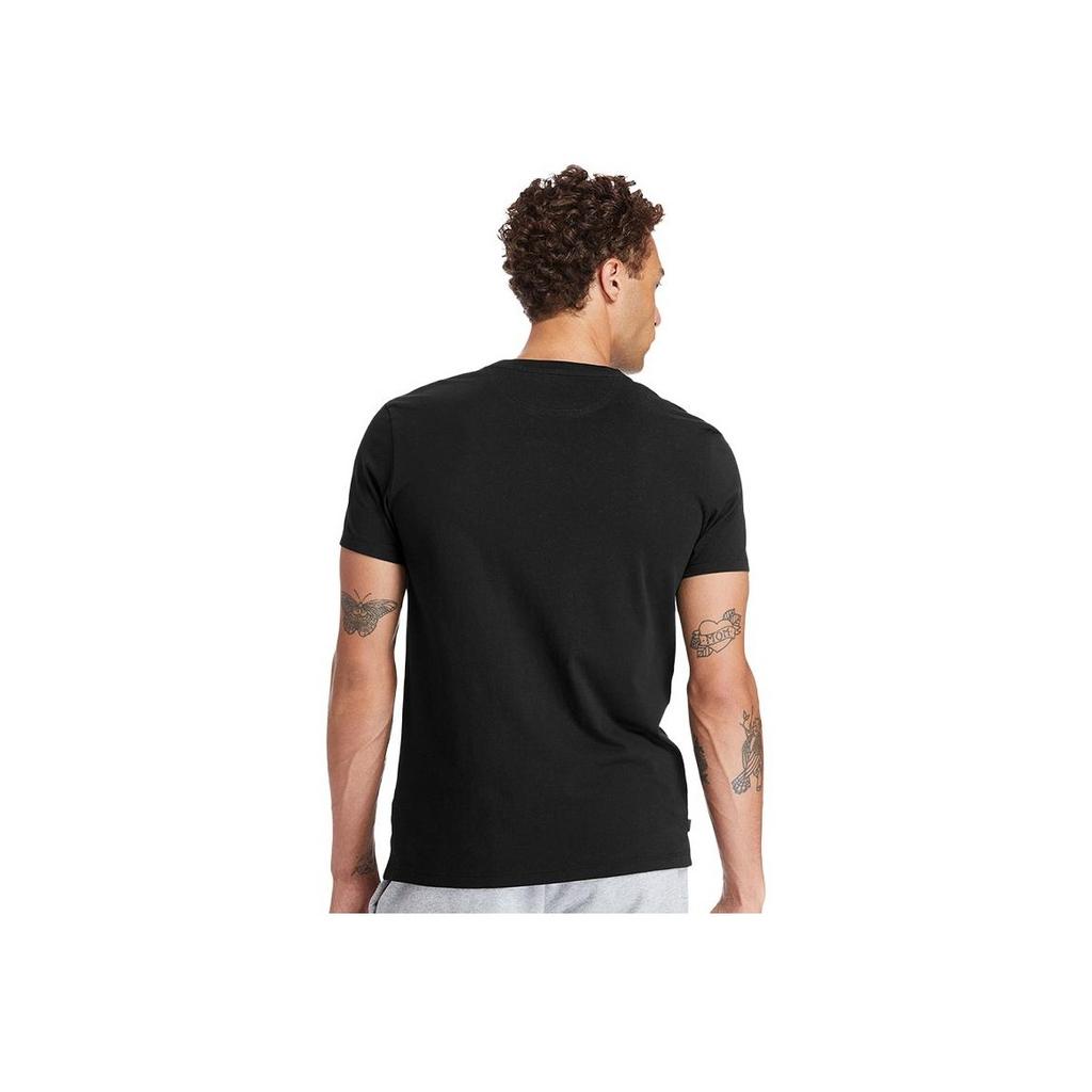 Timberland Outdoor Casual Breathable Round Neck Short Sleeve T-Shirt Men Tops Black A2EKJ-001