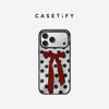 CASETiFY Festive Polka Dot Bowknot MagSafe iPhone 17 Pro Max Case