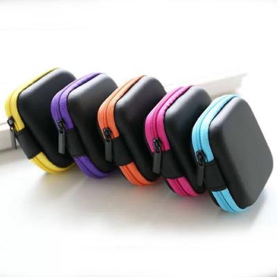 Earphone Storage Bag Case EVA Charge Data Cable Container Earbuds Storage Box Coin Bag Box Portable