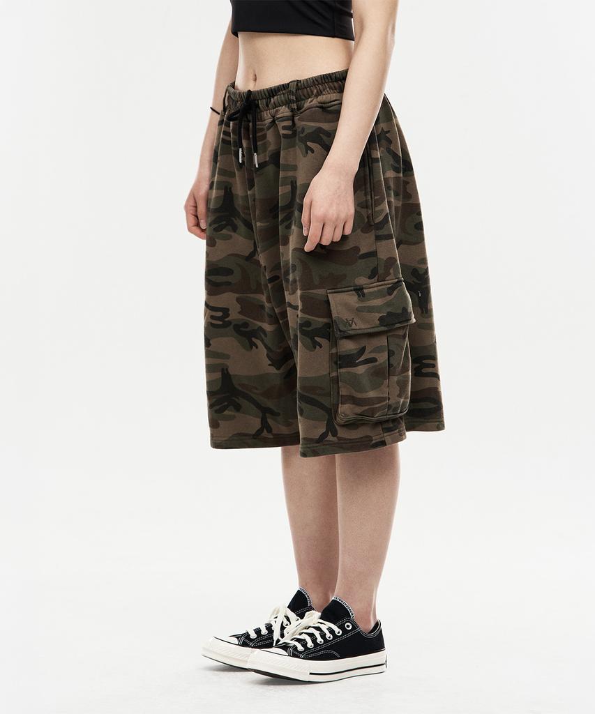 Jlb Women'S Casual Camo Bermuda Cargo Pants