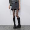 Lolita Girls Cross Print Fishnet Tights Lingeries Sexy  Women Hollow Out Pantyhose Y2K Pants Gothic Fashion Body Stockings