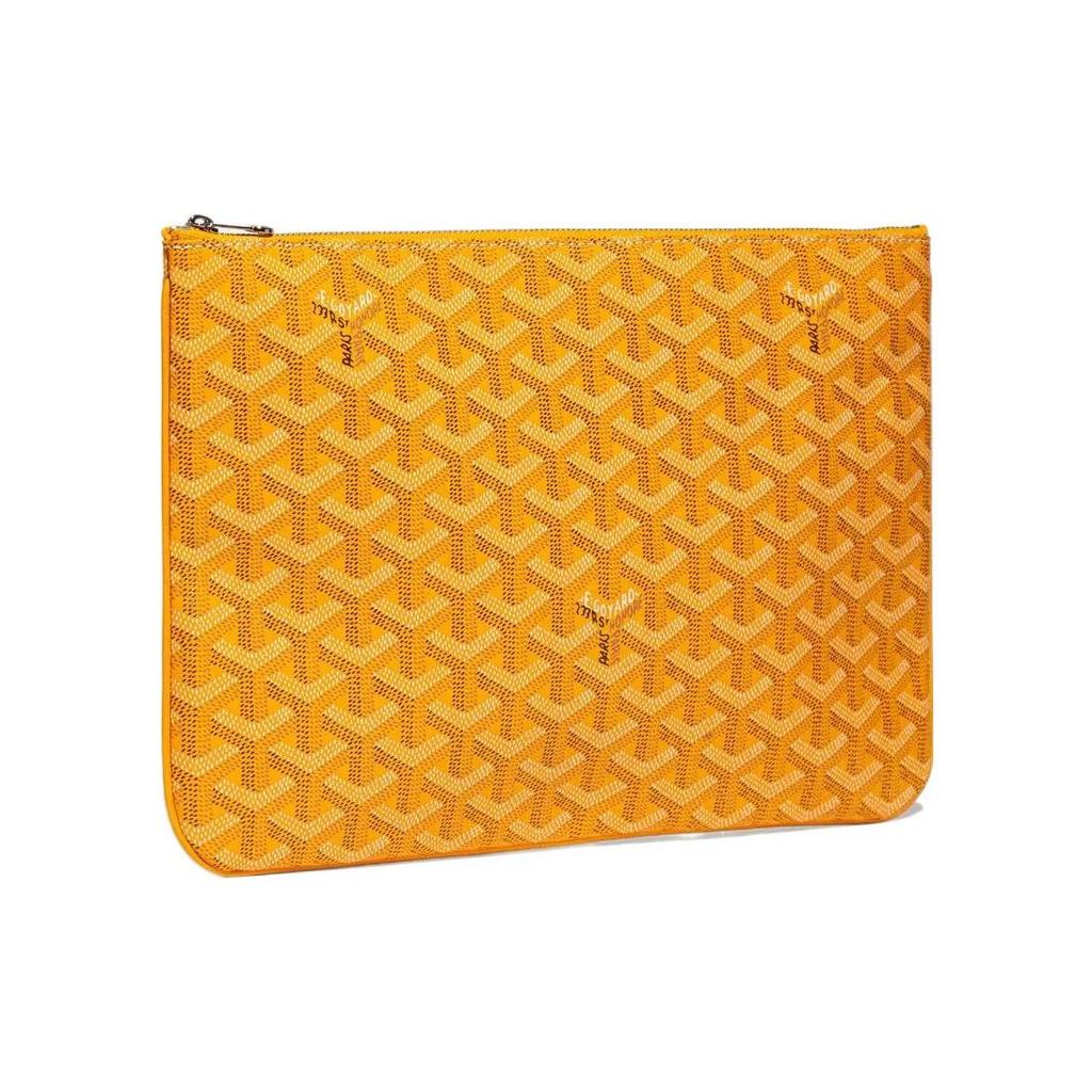 Goyard Senat Y Monogram Full Print Zipper Cosmetic Bag Unisex Cosmetic Bag Black Blue Green SENAT2MMLTY