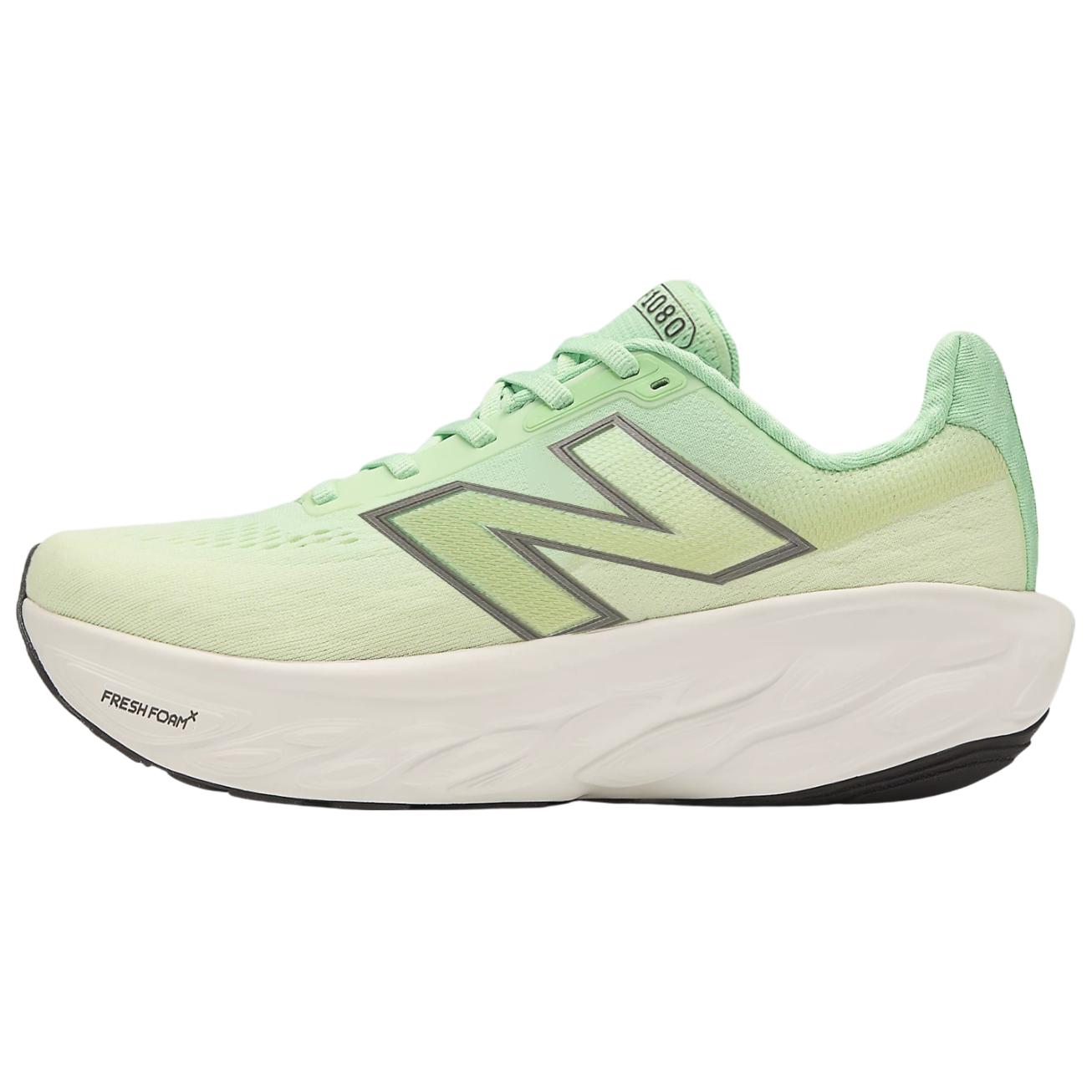 

New Balance Fresh Foam X 1080 V14 Anti Slip Wear Resistant Low Top Casual Running Shoes Men s Green 40