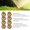 20PCS Brass Mist Nozzle Sprinkler G1/2 Male Thread Irrigation Mist Nozzle  Farmland Spraying
