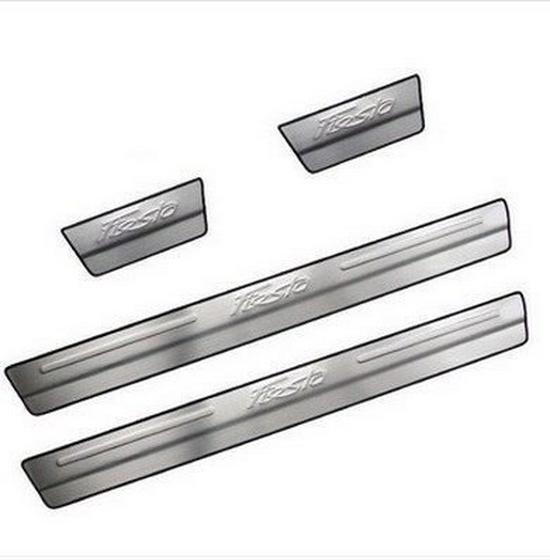 Outai Ford New Fiesta Welcome Pedal & Sill Strip Interior Guard Sticker