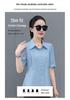 Cotton Linen Slimming Short Sleeve Women's Shirt - Summer 2026 Mother's Stylish Top