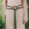 Medieval Viking PU Leather Waist Rope Renaissance Retro Belt Halloween Dress Up Accessories