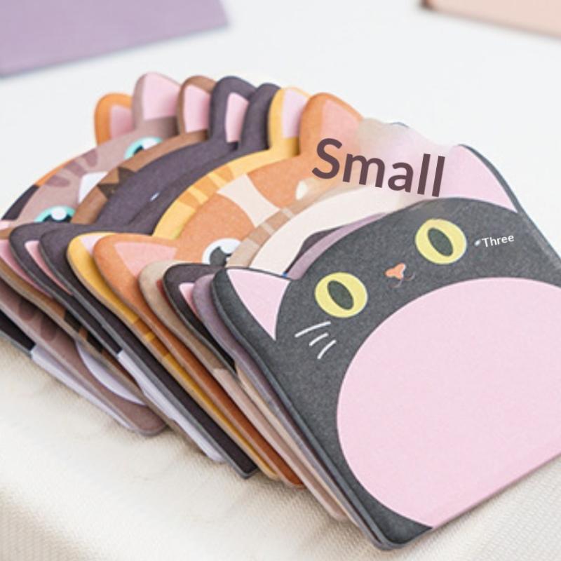 240/960 Sheets Large Capacity Adhesive Animal Shaped Memo Pads Cartoon Cute And Interesting Animal Shaped Sticky Notes