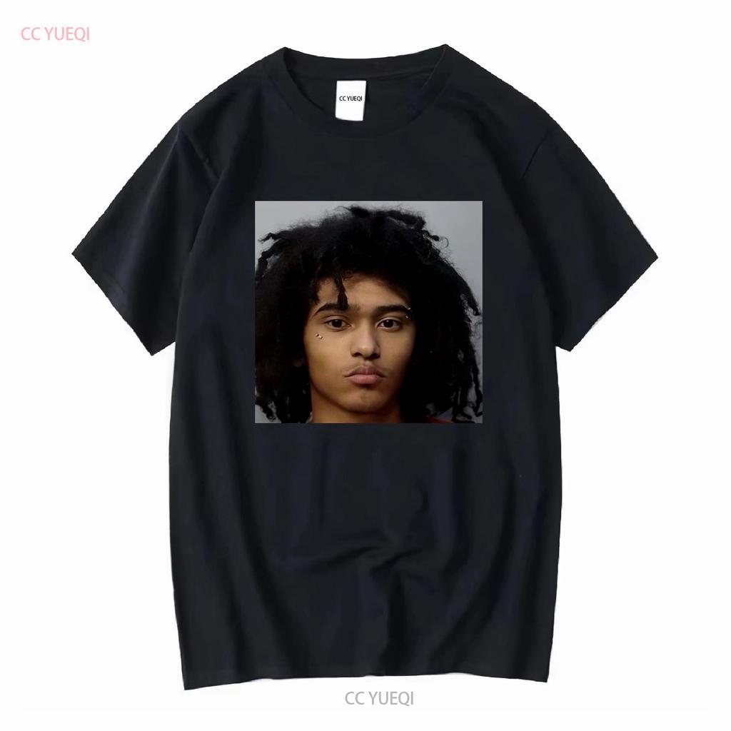 Jaydes Mugshot T Shirt Underground Rap Evvls Minimalist For Fans Jayden Yen Dumont long or short sleeves vintage Washed