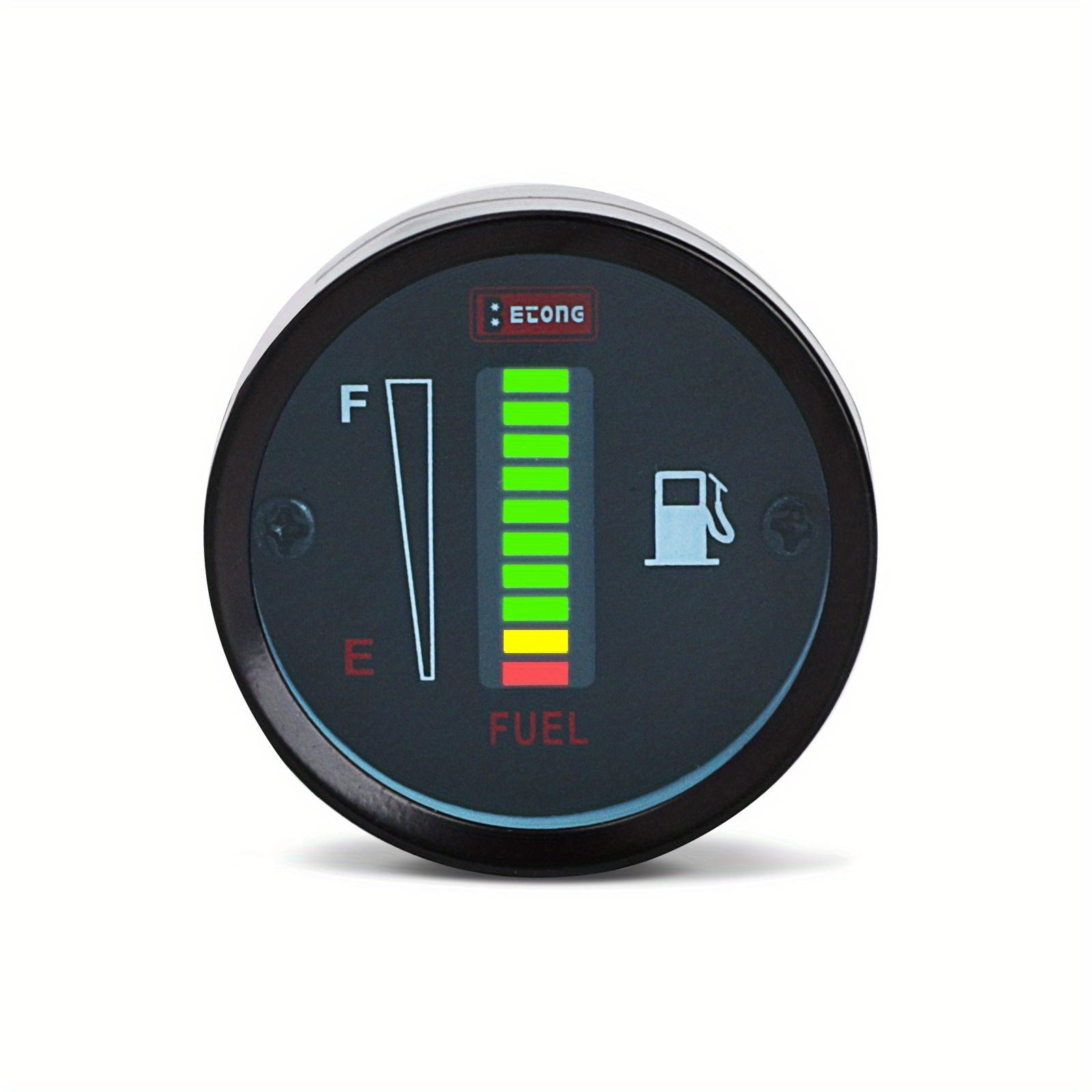 

1 шт., 12 В/24 В, универсальный автомобильный мотоцикл, измеритель уровня топлива, светодиодный дисплей, датчик топливного бака, лодка, грузовик, автофургон