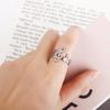 Accessories Simple Sweet Girls Gift Finger Buckle Geometric Rings Music Note Rings Women Jewelry