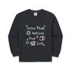 Kids Doodle Graphic Long-Sleeve T-Shirt Dark Charcoal (S25SKFTL80)