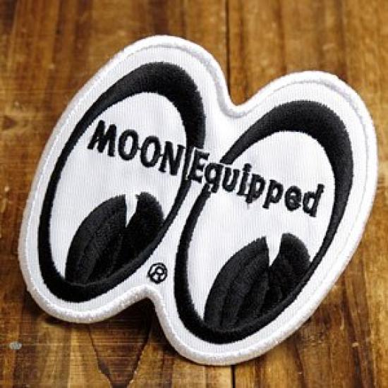 

MOONEYES нашивка Moon Equiped WP-PM004-MON