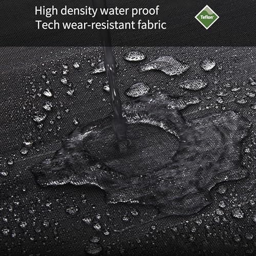 AEGISMAX SW D Mens Down Pants 800FP Goose Outdoor ClimbingSkiing Winter Thick Warmth Lightweight Windproof Waterproof Long (Black - L)