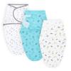 3er-Pack Wickeltücher aus 100 % Baumwolle für Babys, 0–6 Monate, Wickeltuch für Neugeborene