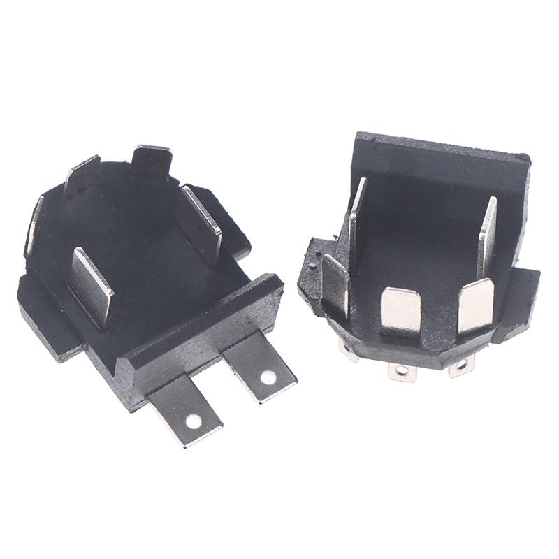 1/2Pcs For M12 Lithium Battery Socket Jack Connector Terminal For 12V Li-Ion Battery Charger Adapter Converter Plug Base