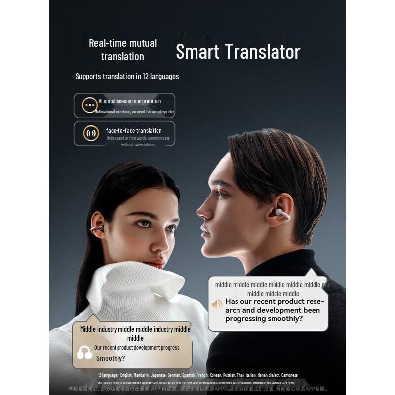 sanag S7S Ultra Air-Bone Conduction Ear Clip Bluetooth Earbuds