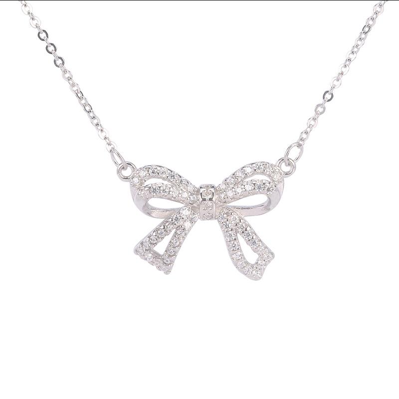 

Корейское ожерелье-бант для женщин, Элегантный нишевый дизайн, Новая цепочка на ключицу 2022 года, Идеальный подарок для девушки