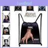 Wednesday The Adams Family Large Capacity Drawstring Backpack Travel Bag For Kids